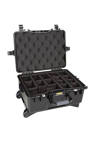 MANO Mtc 460P Siyah - Yumurta Sünger + Bez Bölmeli Tough Case Pro Takım Çantası