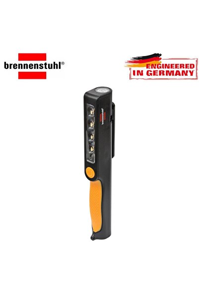 Brennenstuhl LED Work Flashlight 1175890, LED, 200 +150 Lumens, 4+1 SMD LED, ...