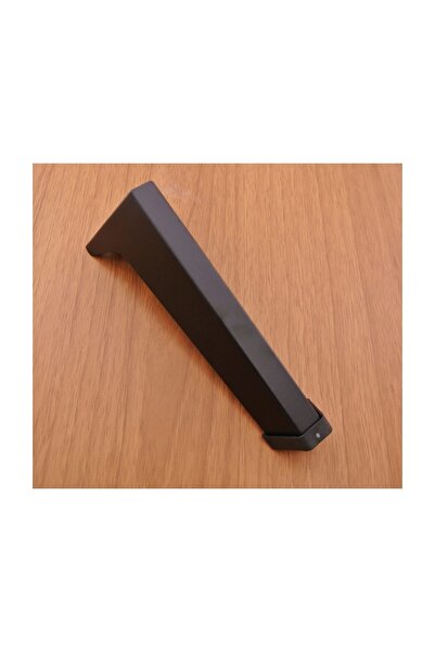 Azimkar Hırdavat Vera Metal Lükens Ayak 12 CM Dolap Vestiyer Tv Ünite Mat Siyah