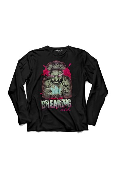 Kendim Seçtim Muška crna majica dugih rukava Breaking Bad Walter White Heisen...