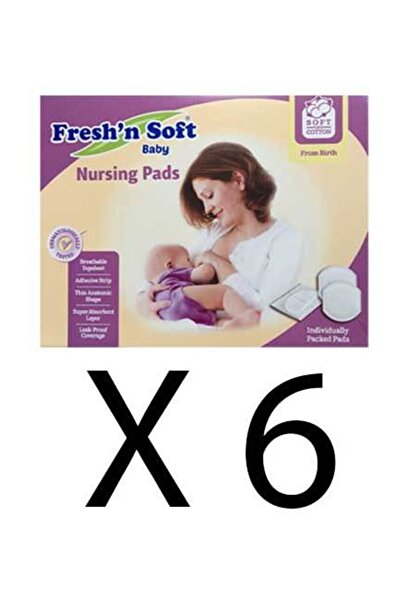 FRESHNSOFT فريش آند سوفت وسادات الثدي، مجموعة من 6 قطع مكونة من 24 قطعة