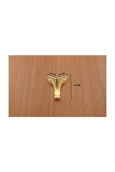 Azimkar Hırdavat Moda Çeyiz Süs Sandıkları Için Minik Lükens Ayak ( 4 Cm) 10 ...