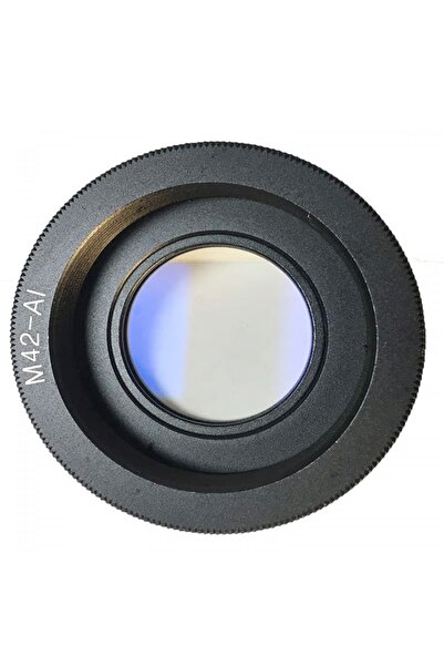 Ayex Nikon İçin M42 Lens Kullanım Adaptörü Optikli