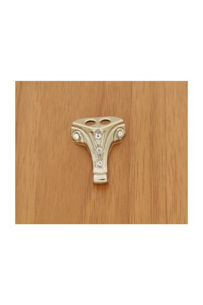 Azimkar Hırdavat Moda Çeyiz Süs Sandıkları Için Minik Lükens Ayak (2.5) Taşlı...