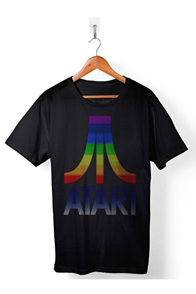 Kendim Seçtim Atari Atari Nostalgia Game Logo Štampano Trenerka Unisex T-shirt