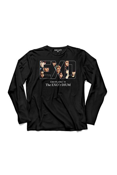 Kendim Seçtim EXODIUM EXORDIUM EXO PLANET LOGO Majica dugih rukava T042168