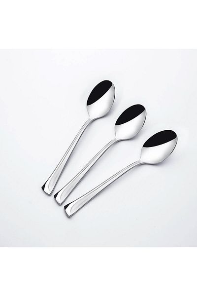 Nehir Maxi 12 Pieces Satin Tablespoon 1 Dozen Satin Steel Tablespoon 18-10 304 1stQuality