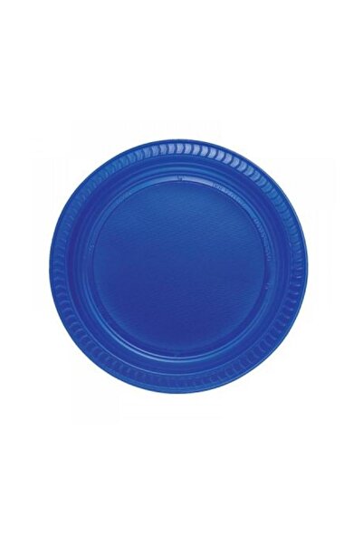 Kikajoy Lacivert Plastik Tabak 22 cm 25'li