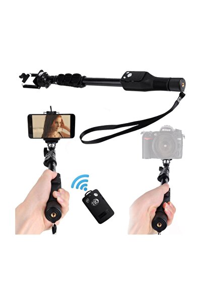 Deyatech Yunteng YT-1288 Uzun Ayarlanabilir Bluetooth Selfie Çubuğu