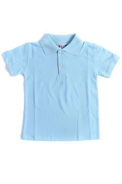 Alme Tricou albastru cu maneca scurta 6-16 ani Scoala pentru copii Lakos Tricou 80238