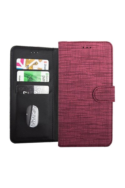 Coverzone Samsuıng Galaxy A20 Case with Stand, Business Card and Money Compar...
