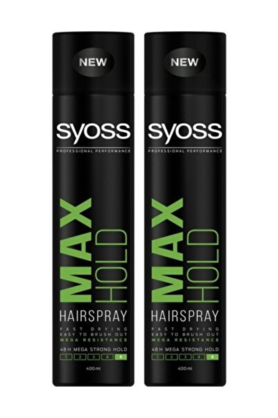 Syoss Max Hold Saç Spreyi x 2 Adet