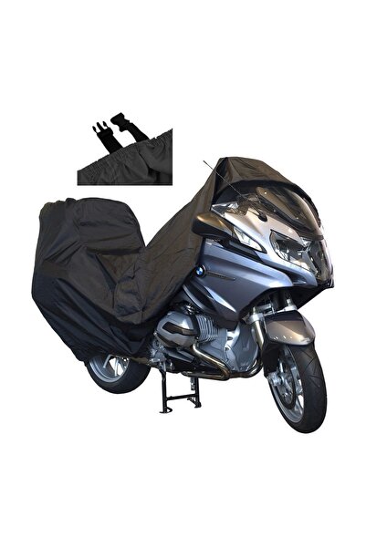 AutoEN غطاء دراجة نارية متوافق مع الحقيبة الخلفية من Kuba KH150-12D (مع مشبك ...