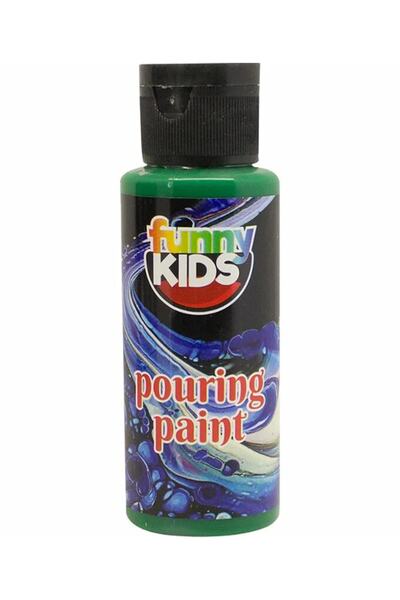 Rich Funny Kids Pouring Paint 70cc - 4910 Yeşil