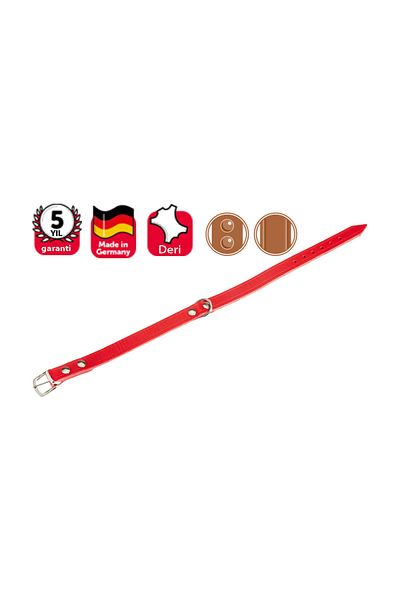 Eastland Karlie Leather Collar 47Cm-18Mm Red