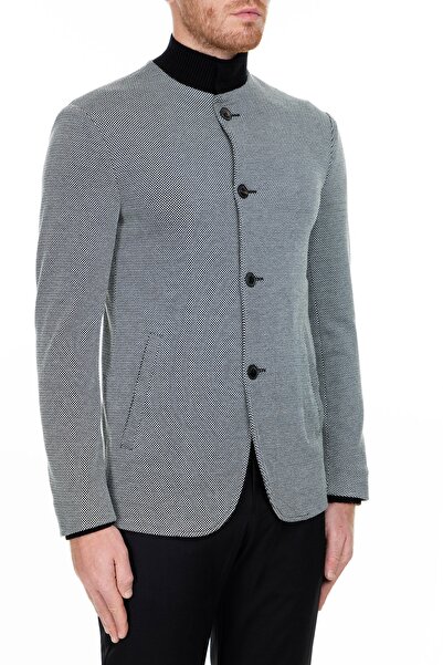 Emporio Armani Men's Gray Jacket 41G35S 41S43 632