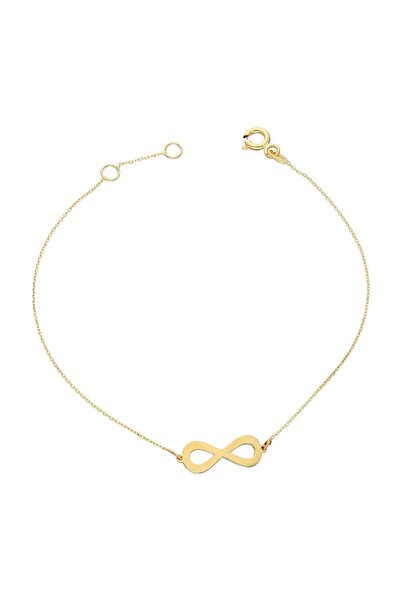 Glorria Kadın Altın Sonsuzluk Bileklik SV0148