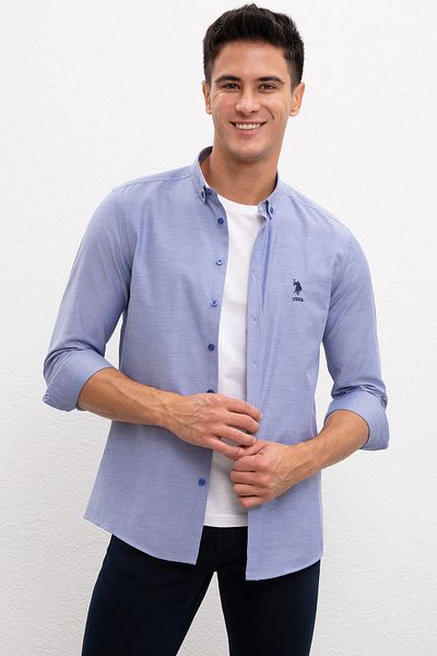 U.S. Polo Assn. Ανδρικό πουκάμισο G081GL004.000.977266
