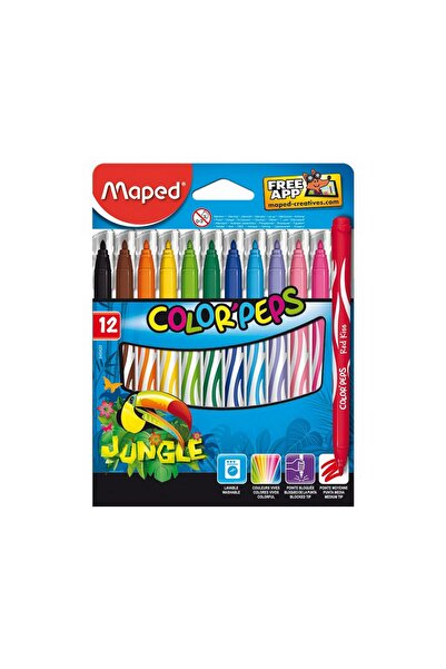 Maped Carioca color'peps 12/set jungle
