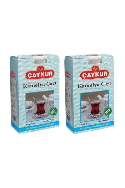 Çaykur Kamelya Çay 1000 Gr x 2 PAKET = 2 Kg Dökme Çay