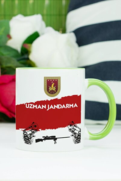 Hediyelen كوب Expert Gendarmerie باللون الأخضر