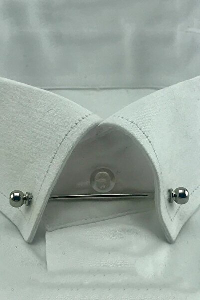 Zaim Aksesuar Gümüş Gömlek Yaka İğnesi 165