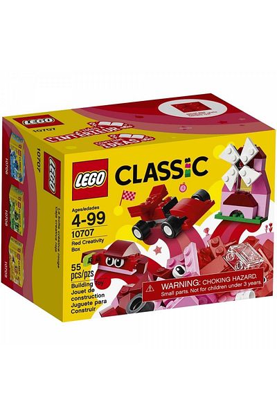 LEGO Classic Red Creativity Box 10707