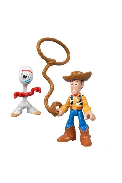 Imaginext Toy Story 4 İkili Figür Seti 8 cm. - Forky- Woody