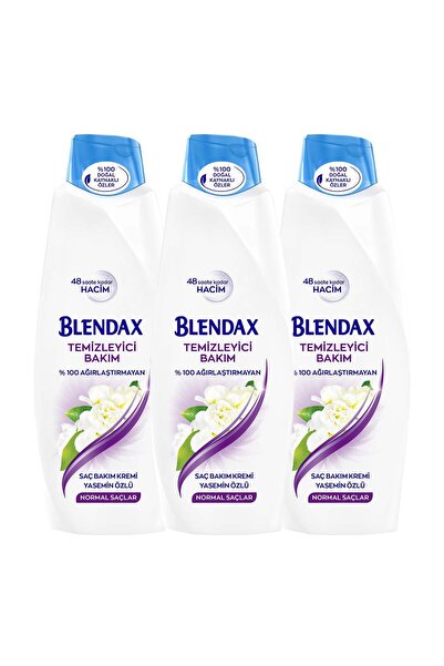 Blendax Yasemin Özlü Saç Bakım Kremi 550 ml x 3 Adet