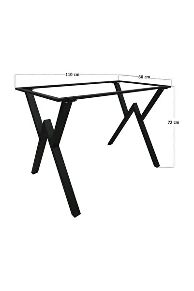 İREM Retro Metal Masa Ayak (60X110 ÇERÇEVELİ)