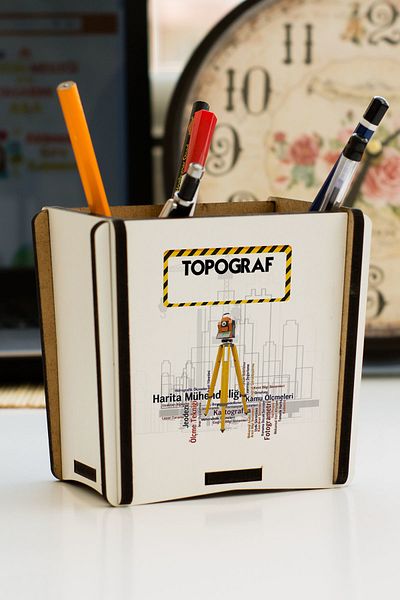 Hediyelen Topograph Pen Holder