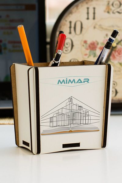 Hediyelen Architect Pen Holder