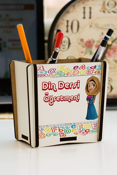 Hediyelen Religion Teacher Pen Holder