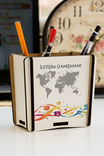 Hediyelen Communication Consultant Pen Holder