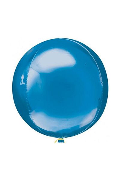 kidspartim Globe Foil Balloon Blue