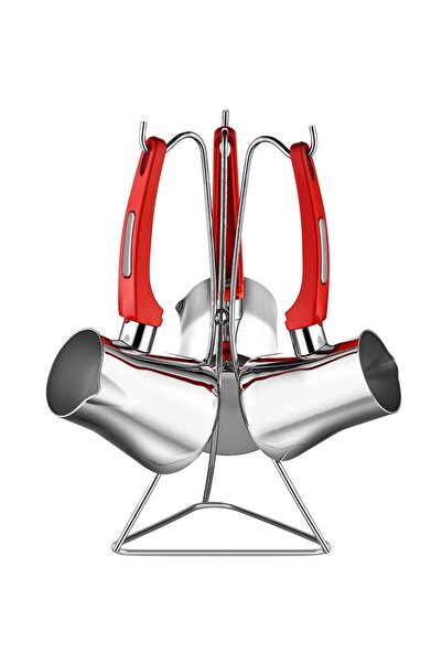 Hira Çelik Cezve Seti - 3 lü set