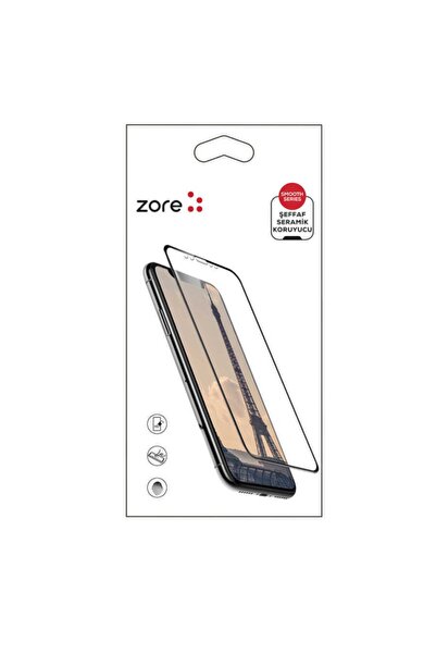 Genel Markalar Apple Iphone 12 Pro Nano Seramik Ekran Koruyucu Siyah