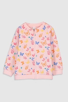 Lc Waikiki Kiz Bebek Pembe Baskili Lt4 Fermuarli Sweatshirt Fiyati Yorumlari Trendyol