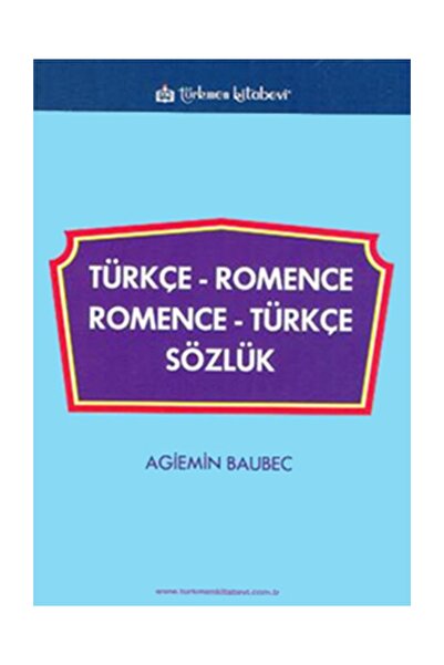 Türkmen Kitabevi Türkçe - Romence / Romence - Türkçe Sözlük