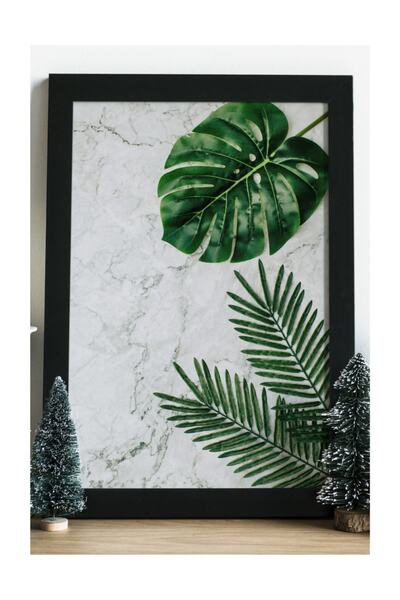 IKEA Green Leaves Wood 24X33 cm Design Frame