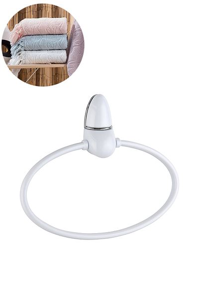 Buffer Luxury Millennium Oval Towel Holder