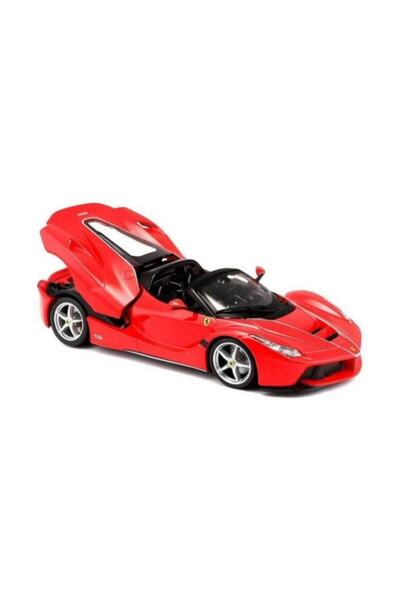 BBURAGO 1:24 Ferrari Laferrari Aperta Red Color Model Car