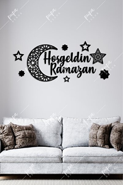 Pupa Dekor Ahşap Hoş Geldin Ramazan Set