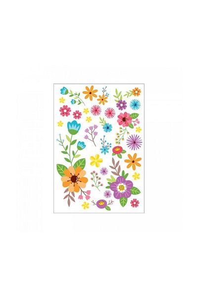 Artikel Flowers - 4 Toilet Seat Sticker