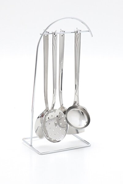 Aslan Lale 6 Parça Çelik Servis Seti