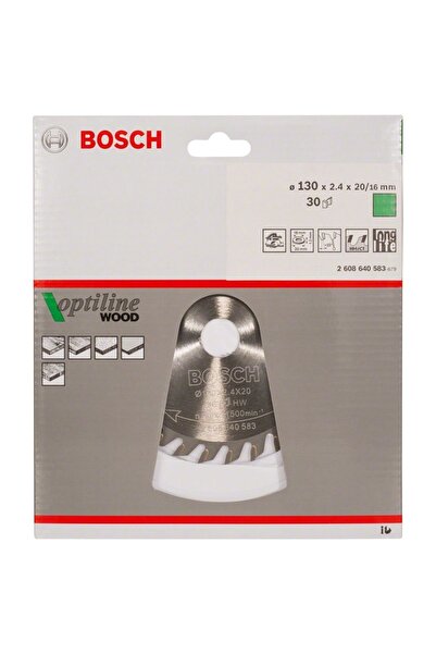 Bosch Optiline Wood 130 X 20/16 Mm 30 Diş 2608640583