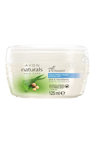 AVON Naturals Aloe ve Makademya Kokulu Saç Bakım Maskesi 125ml