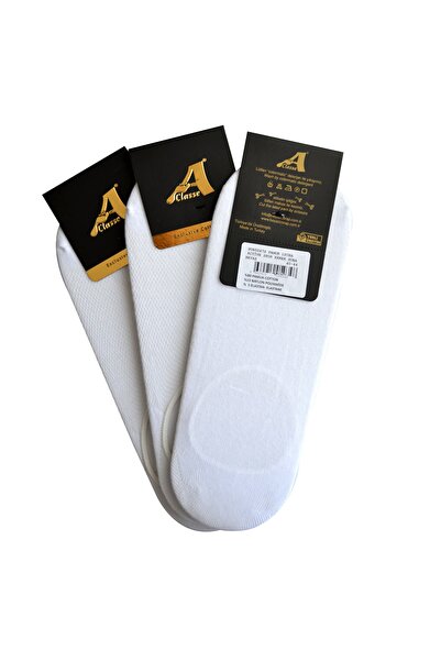 A CLASSE White Suba Men's Socks 3 Pack