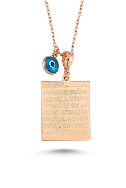 Starlight Diamond Kadın Ayetel Kürsi Kare Gümüş Kolye ik0055