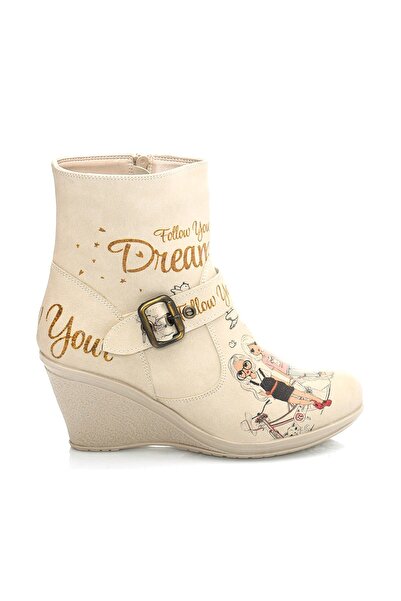 Streetfly Цветни дамски ботуши MDDSC-882